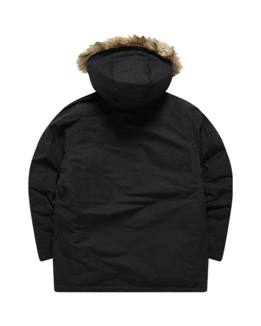 Fila Black Multi Pocket Down Jacket for men