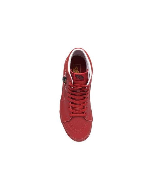 Vans Red Sk8-Hi Cordura '1966' for men
