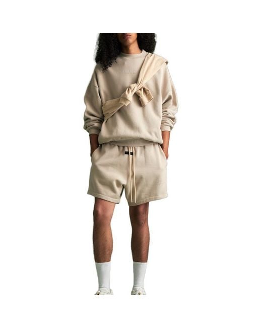 Fear Of God White Fw23 Sweat Short Cloud' for men