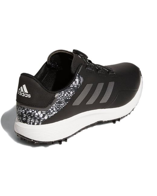 Adidas Black S S2G Golf Shoes for men
