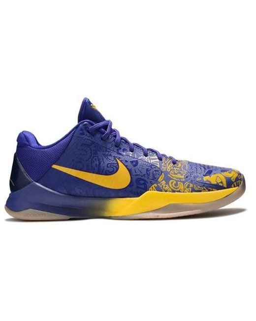 Nike Blue Zoom Kobe 5 'Rings' for men