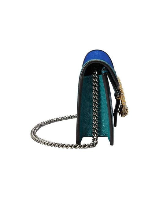 Gucci Blue Dionysus Single-Shoulder Bag Super Mini
