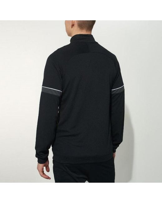 Nike Black Stripe Contrasting Colors Outdoor Zipper Jacket for men