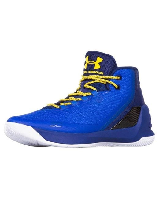 Under Armour Blue Curry 3 'dub Nation' for men
