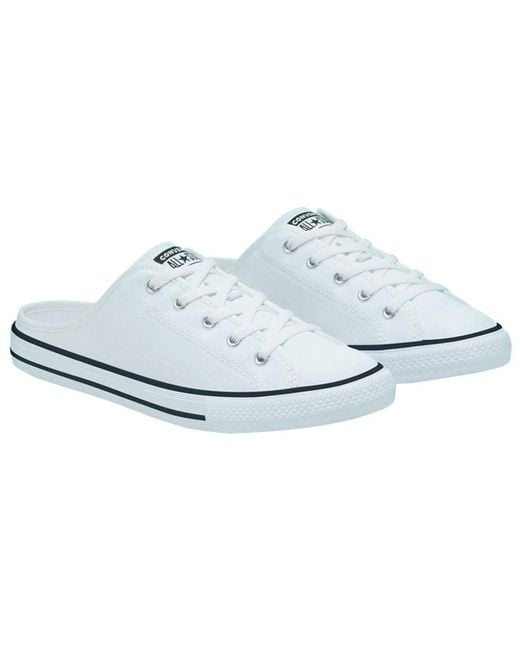 Converse White (Wmns) Chuck Taylor All Star Dainty Mule Slip