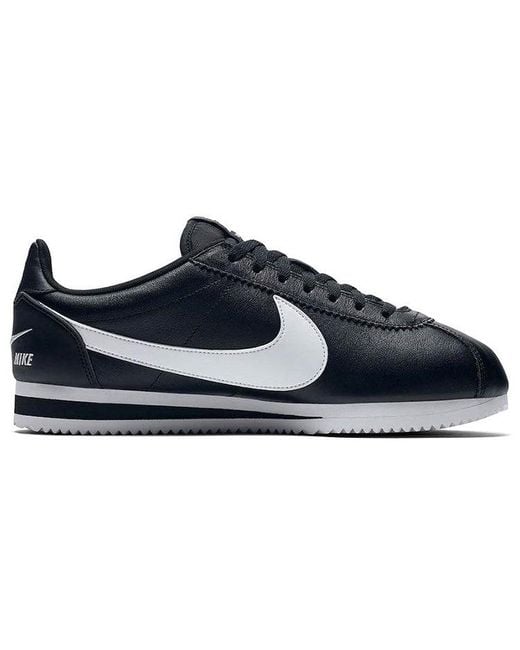 Nike Blue Classic Cortez Premium 'Swoosh' for men
