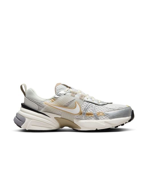 Nike White V2K Run Shoes