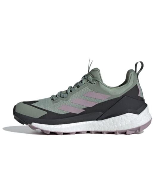Adidas Gray (Wmns) Terrex Free Hiker 2.0 Low Gore-Tex Hiking Shoes