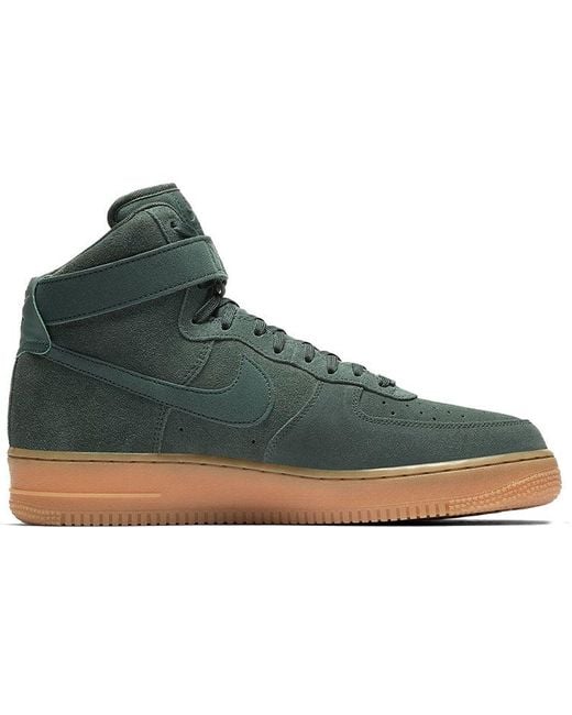 Nike Blue Air Force 1 High 07 Lv8 Suede 'Vintage' for men