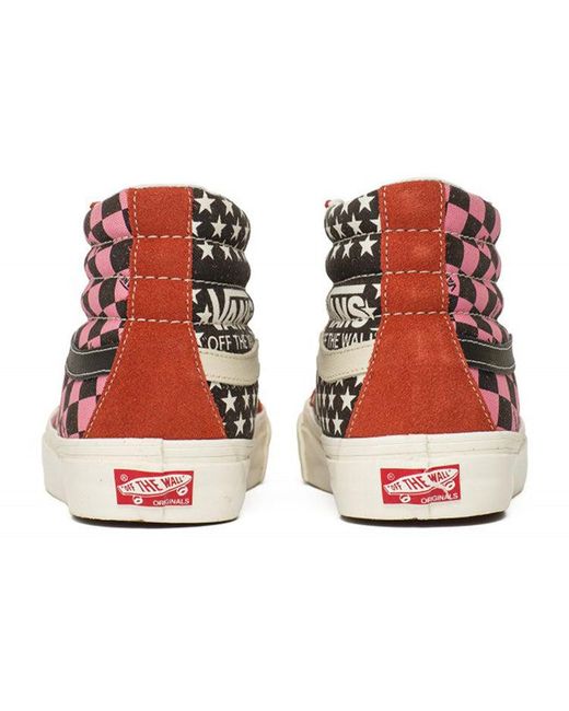 Vans Red Sk8-Hi Lx 'Bossa Nova' for men