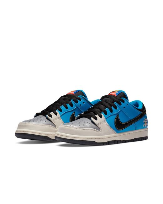 Nike Blue X Instant Skateboards Sb Dunk Low Pro for men