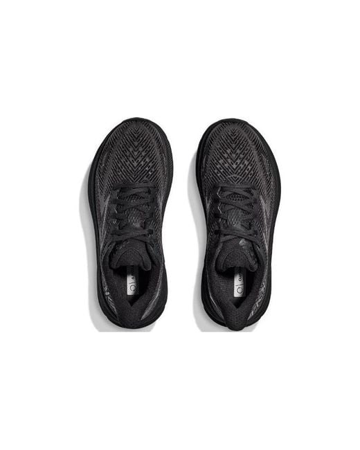 Hoka One One Black Clifton 9 for men