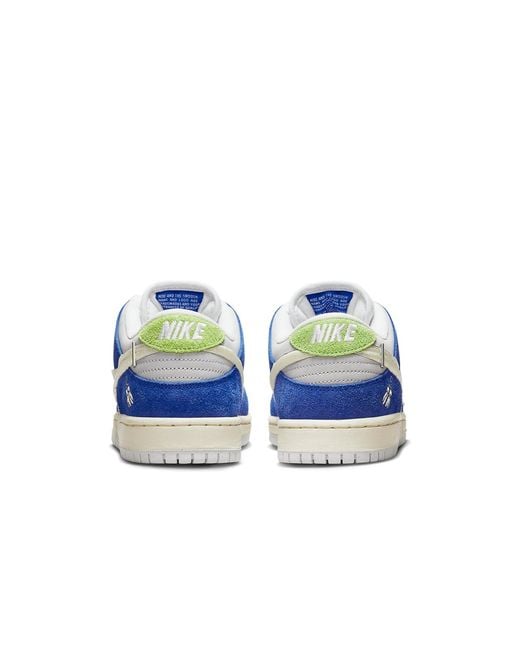 Nike Blue Sb Dunk Low Pro 'Fly Streetwear Gardenia' for men