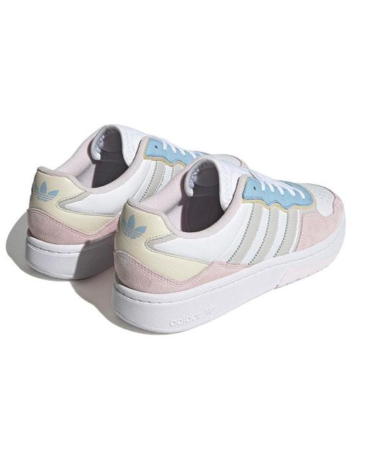 Adidas White Courtic 'Pastel' for men