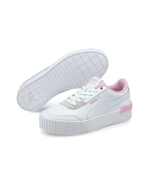 PUMA White (Wmns) Carina Lift Casual Board Shoes
