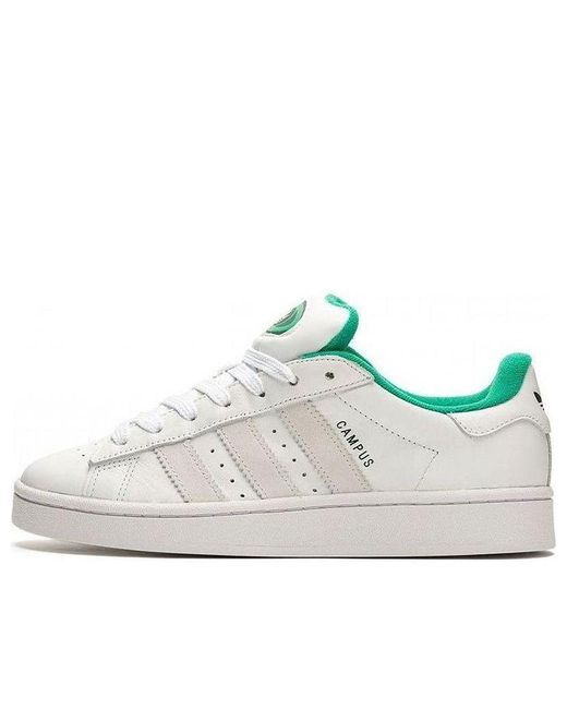 Adidas White Campus 00S Semi Court' for men