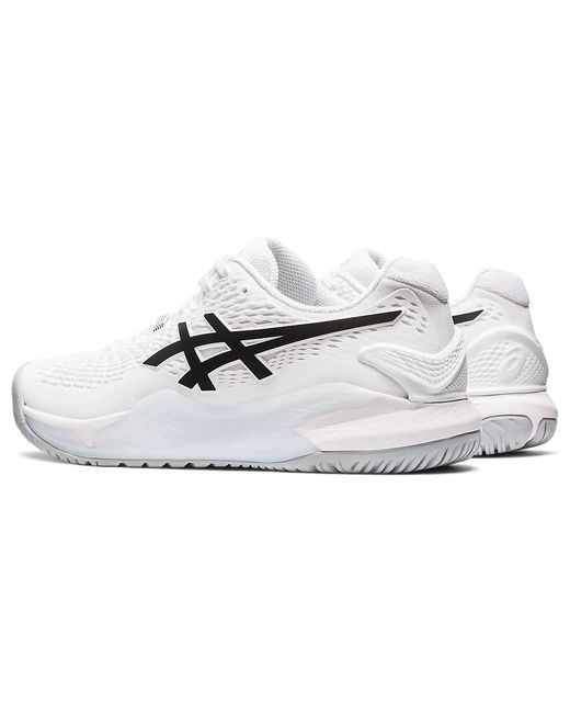 Asics White Gel-Resolution 9 for men