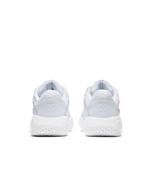 Nike White (Wmns) Court Lite 2 Bright Crimson'