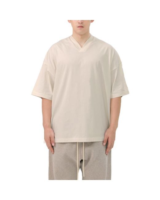 Fear Of God Natural V-Neck Cloud' for men