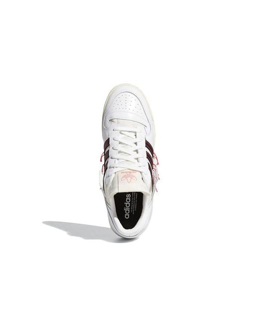 Adidas White Forum 84 Low Premium Easy' for men