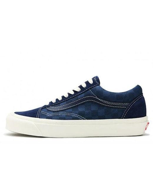 Vans Blue Old Skool Lx Og Checkerboard' for men