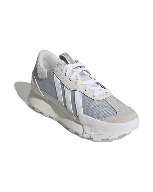 Adidas White Neo Futro Mixr 'Bluegray Light' for men
