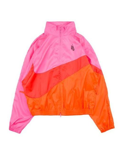 Nike Orange Lab Heritage Jacket Hyper for men