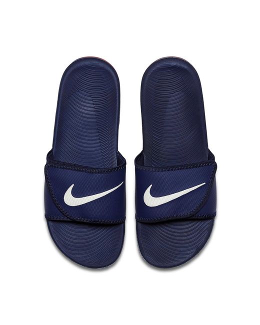 Nike Blue Kawa Adjust Slipper for men