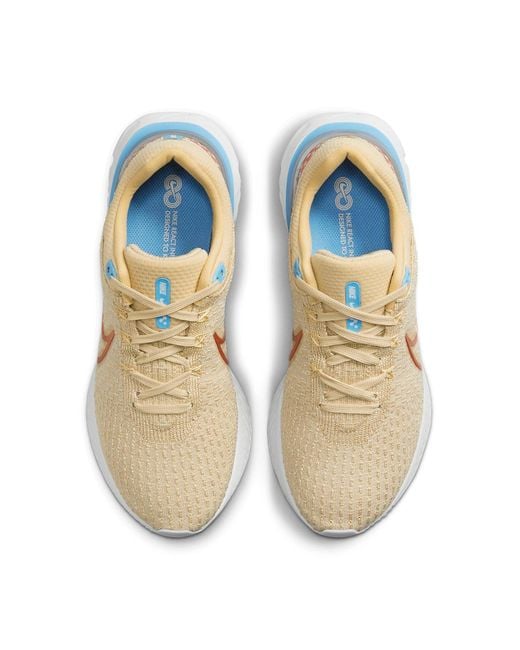 Nike Brown (Wmns) React Infinity Run Flyknit 3 'Sesame Metallic Copper'