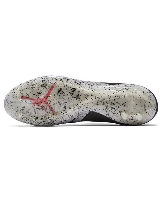 Nike Black Air Jordan X Hypervenom Phinish Njr Fg Metallic' for men