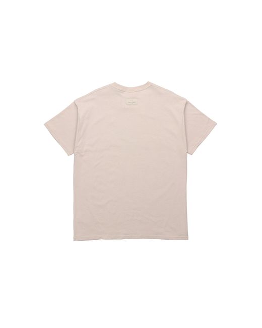 Nike Pink X Fear Of God X Nba Crossover Alphabet Printing Round Neck Short Sleeve for men