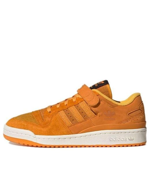 Adidas Orange Originals Forum 84 Low Spicy Sneakers for men
