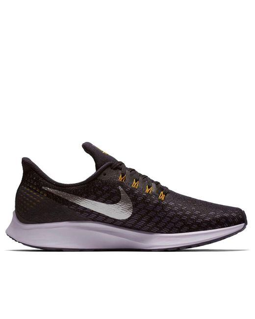 Nike Brown Air Zoom Pegasus 35 Metallic Pewter' for men