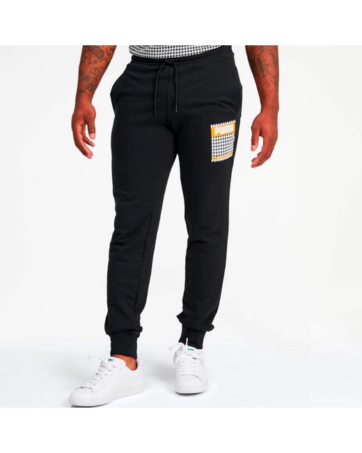PUMA Black Trend Sweatpants for men