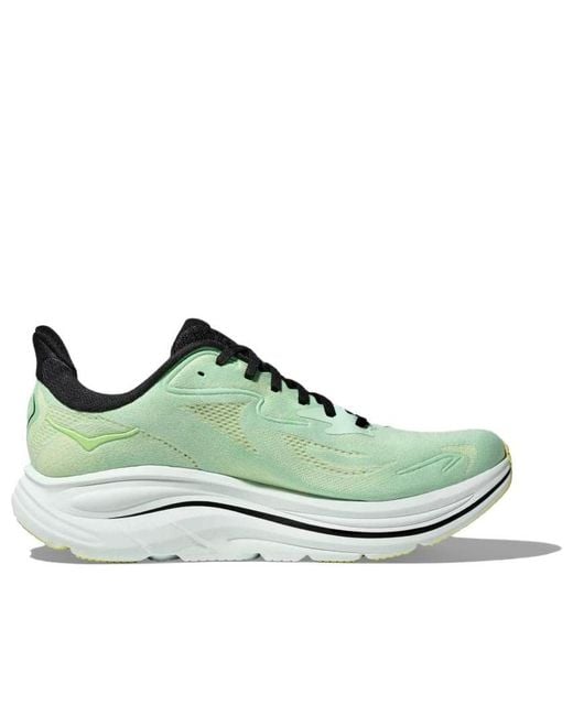Hoka One One Green Clifton 'Mint Fluorite Luna Moth' for men