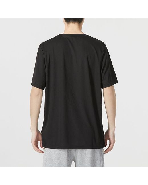PUMA Black Training Logo T-Shirt for men