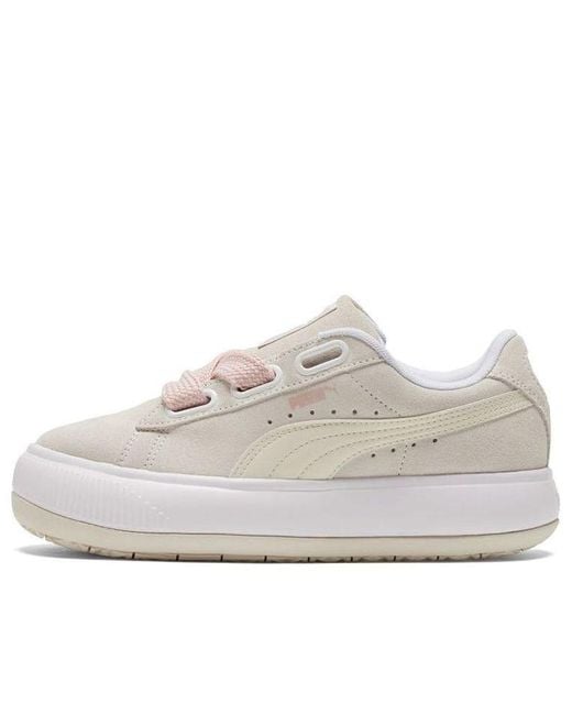 PUMA White (Wmns) Suede Mayu Heart Suede