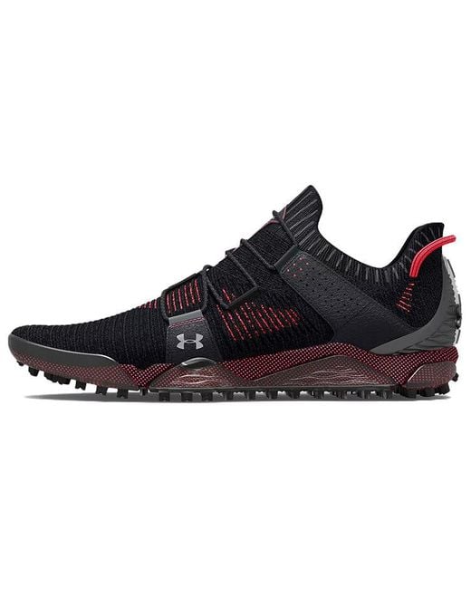 Under Armour Black Hovr Tour Spikeless Wide Golf Shoes for men