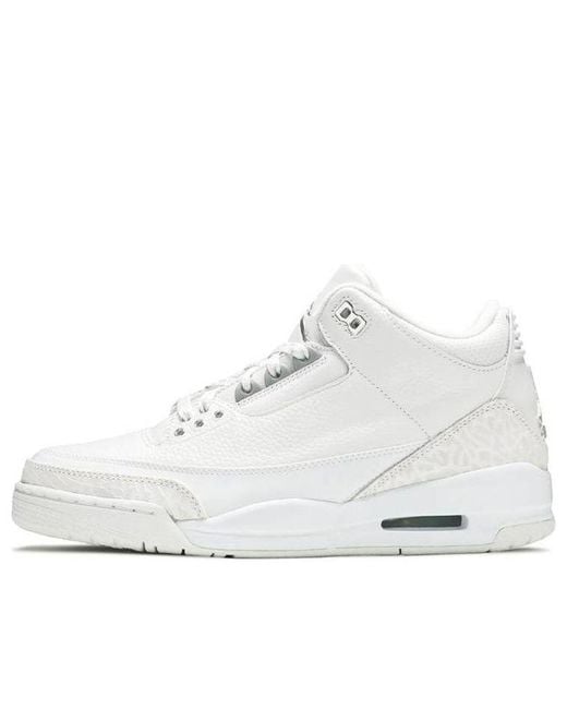 Nike White 3 Retro 'Pure Money' for men