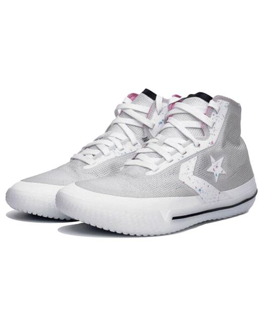 Converse White All Star Pro Bb High 'Pale Putty Lotus' for men