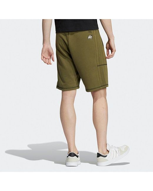 Adidas Green Neo Shorts for men