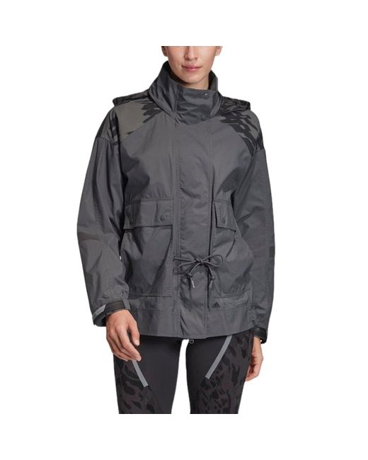 Adidas Gray (Wmns) By Stella Mccartney Run Ultimate Jacket