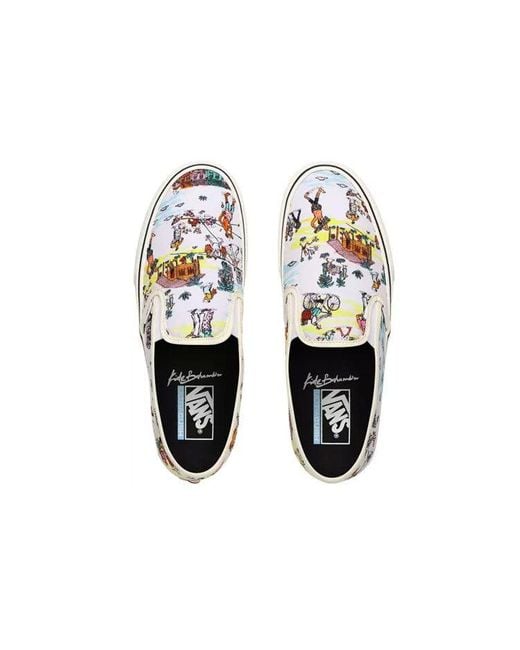 Vans White Kide Slip-On Surf for men