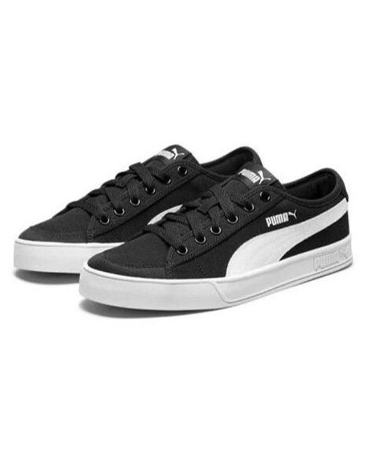 PUMA Black Smash V2 Vulc Cv for men