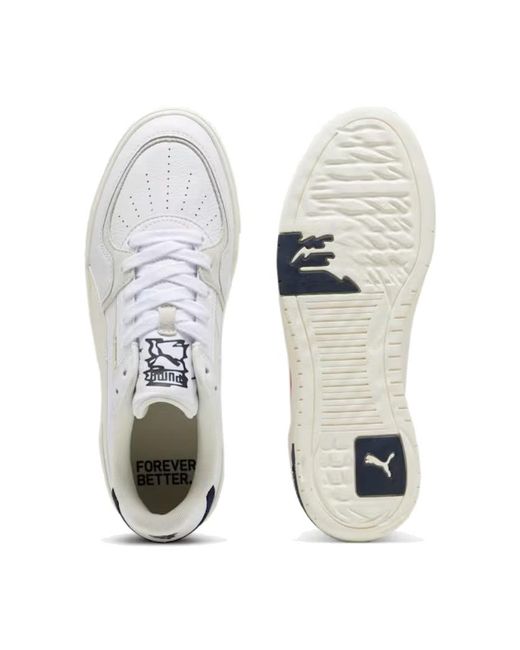 PUMA White Ca Pro Ripple Earth