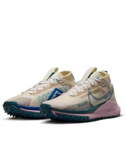 Nike White (Wmns) React Pegasus Trail 4 Gore-Tex 'Sanddrift Pearl'