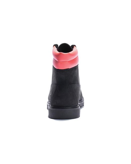 Timberland Black (Wmns) Linden Woods 6 Inch Waterproof Boots Nubuck With'