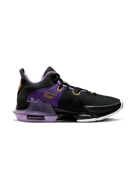 Nike Blue Lebron Witness 7 Ep 'Lakers' for men