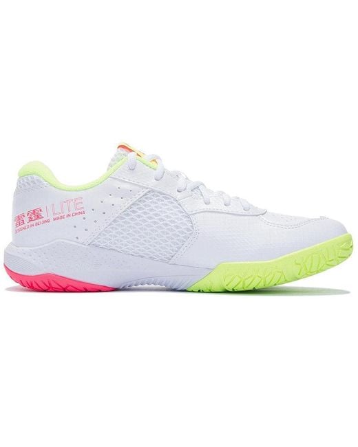 Li-ning White Lieting Lite Neon' for men