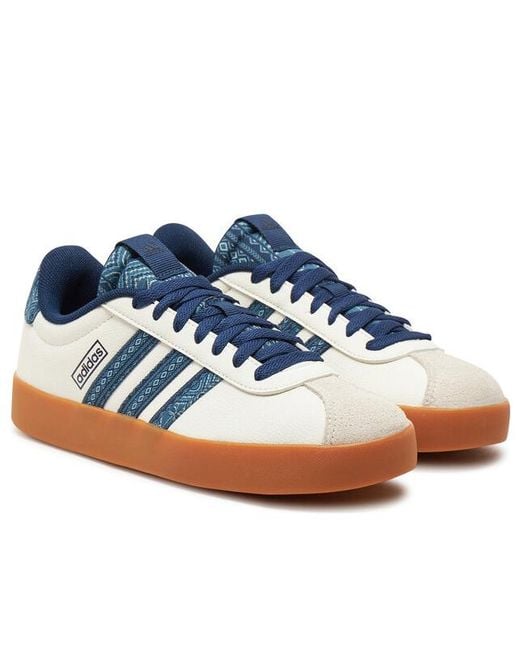 Adidas Blue (Wmns) Vl Court 3.0 'Off Night Gum'